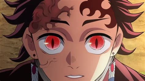 Demon Slayer Tanjiro Kamado With Red Eyes Hd Anime Wallpapers Hd