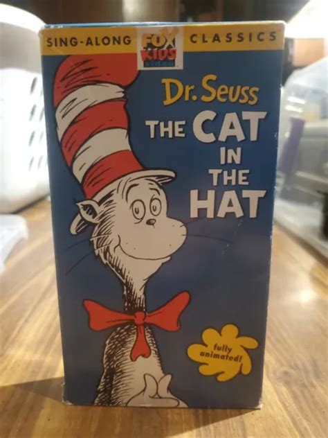 DR SEUSS THE Cat In The Hat Sing Along Classics VHS 1985 TESTED 6