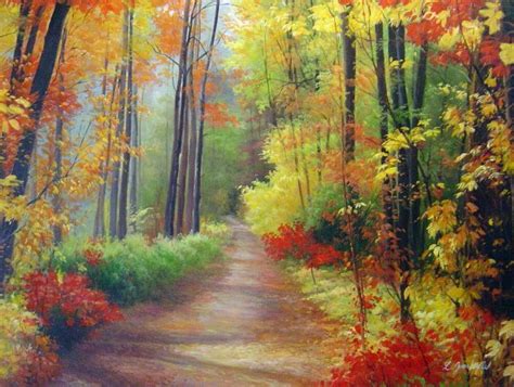 Golden Autumn Paintings By Olha Darchuk Ubicaciondepersonascdmxgobmx