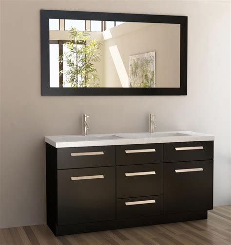 double sink bathroom vanity  quartz top