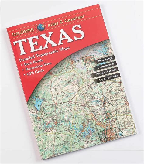Texas Atlas And Gazetteer Delorme Atlas And Gazetteer
