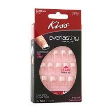 Kiss Everlasting French Nails $7.79 | Nail kit, Wedding nails french, Glue on nails