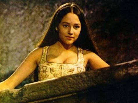 Olivia Hussey Looking Down From Balcony In Romeo Juliet 1968