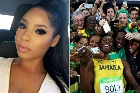 Usain Bolt S Girlfriend Revealed As Gorgeous Jamaican Fashionista Kasi Bennett Who The Olympic