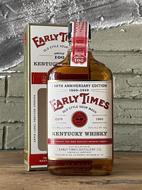 Early Times 150th Anniversary Edition Old Liquor Company