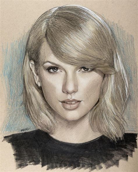 Repost from at jawadalghezi drawing for at taylorswift done. Taylor Swift by Justin Maas on Instagram in 2020 ...