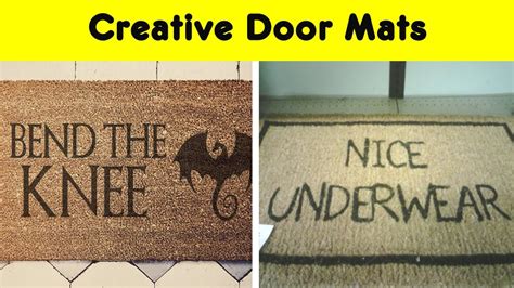 Hilarious Doormats That Will Make You Look Twice Youtube