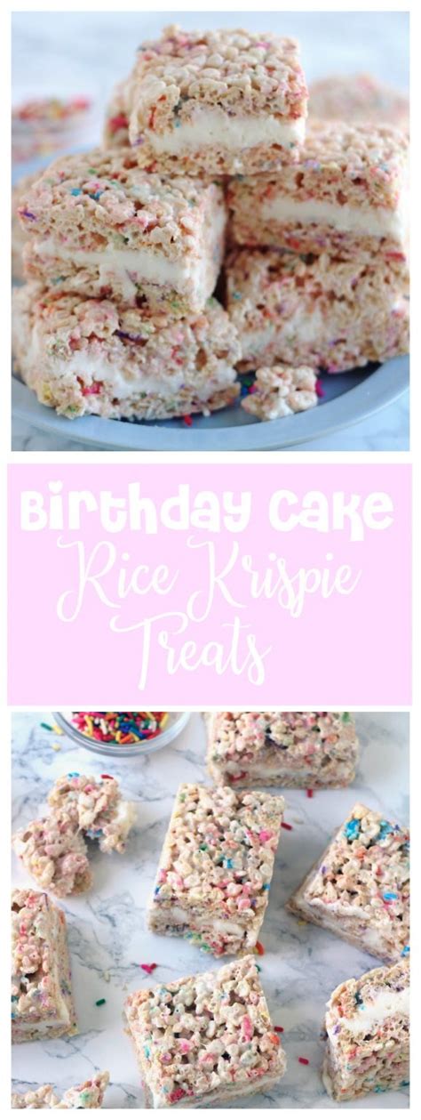 Birthday Cake Rice Krispie Treats Pin 5 Boys Baker