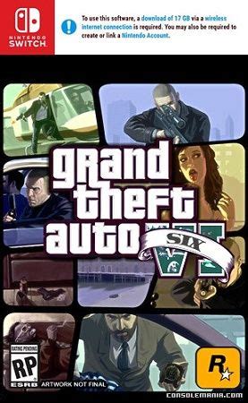 In an earnings call (via seeking whether a grand theft auto title will ever come to switch is not clear. Grand Theft Auto VI for Nintendo Switch | Juegos
