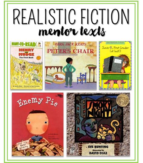 Realistic Fiction Books For St Graders