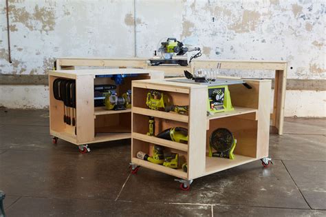 Ana White Ultimate Roll Away Workbench System For Ryobi Blogger Build