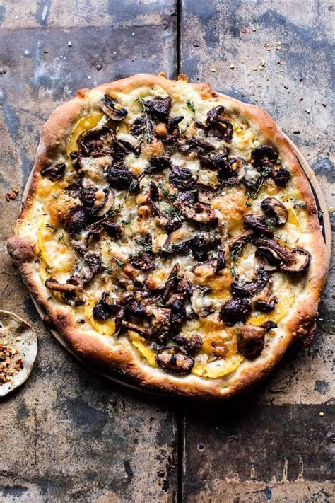 Balsamic Mushroom And Goat Cheese Pizza Half Baked Harvest