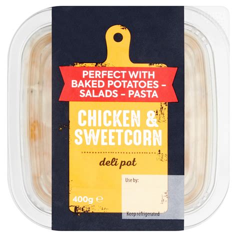 Chicken Sweetcorn Deli Pot G Sandwich Fillers Iceland Foods