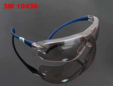 3m 10436 safety goggles light brown lens antiglare shock proof dust proof protective glasses
