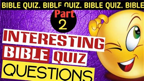 Bible Quiz Bible Trivia Thejesusculture
