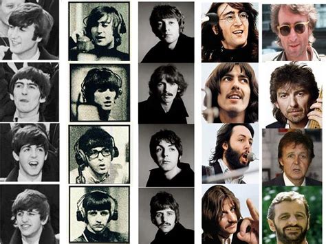 Through The Years Beatles Love The Beatles Beatles Collage