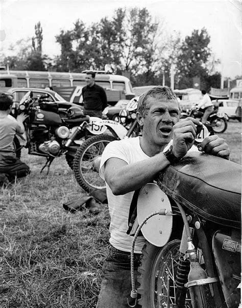 Steve mcqueen and the original 1962 triumph that bud ekins used for the jump scene in the great. Classic Cars Authority: Steve McQueen and Paul Newman ...