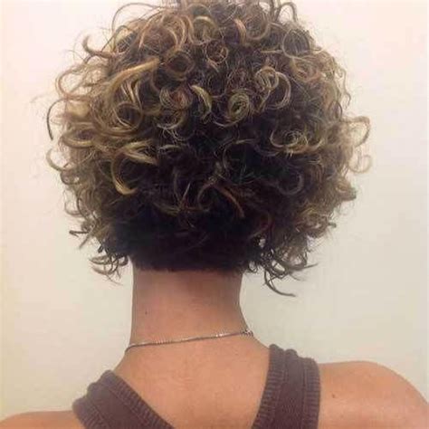 20 Cute And Pretty Curly Short Hairstyles 19 Back View Shorthair
