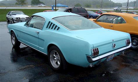 Tropical Turquoise 1965 Ford Mustang Fastback