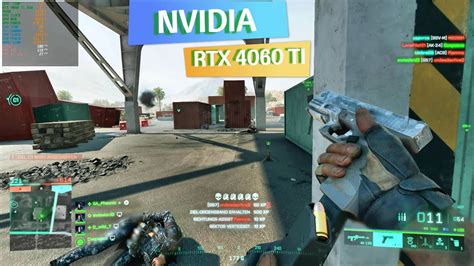 Battlefield 2042 RTX 4060 TI 8GB I5 13600KF 2560 X 1440 Wqhd RTX OFF