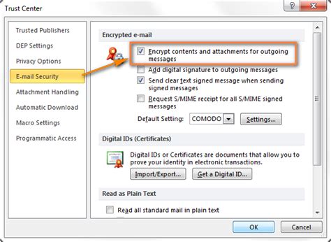 How to whitelist emails in outlook with office 365. Email encryption in Outlook | HeelpBook