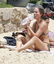 Joanne Froggatt Sexy Shows Off Her Beautiful Body Wearing A Hot Bikini At The Beach In Australia