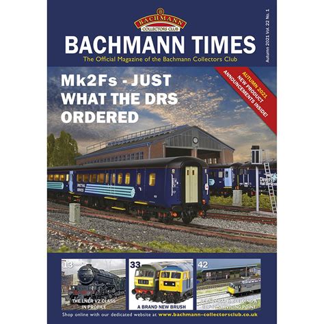 Bachmann Collectors Club Bachmann Times Magazine Spring 2022