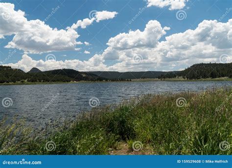 Catron County S Quemado Lake In New Mexico Stock Photo Image Of West