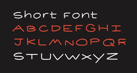 Short Free Font What Font Is