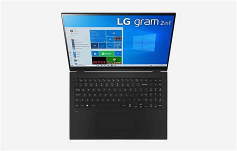Lg Gram 16 2 In 1 Lightweight Convertible With A 1610 Display And Stylus
