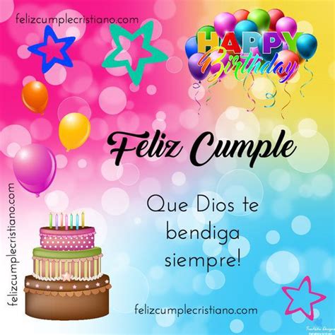 Imágenes Cristianas De Feliz Cumpleaños Con Mensajes Lindos