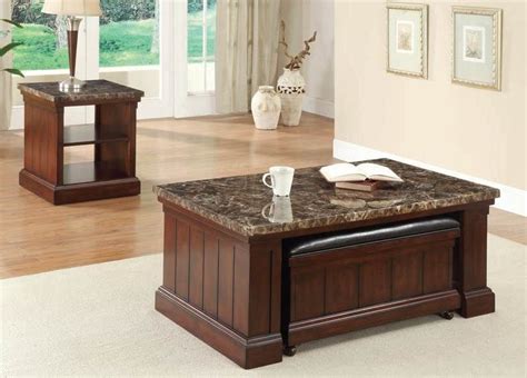 Top Of Cherry Wood Coffee Table Sets