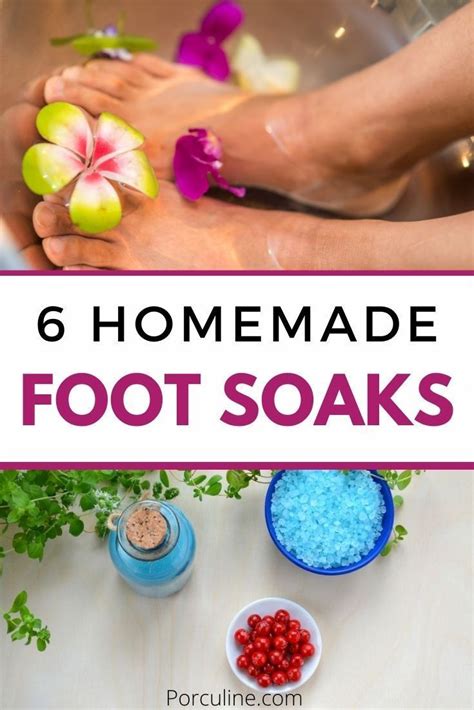 6 Best Homemade Foot Soak Recipes In 2021 Diy Foot Soak Homemade Foot Soaks Foot Soak Recipe