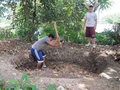 Smiths Jamaican Mission Digging A Hole