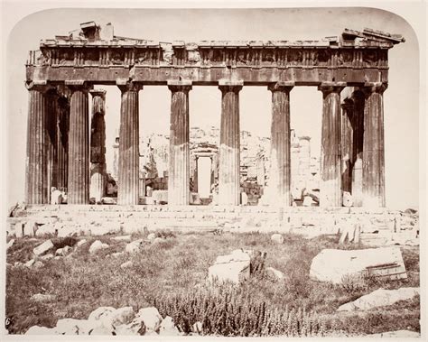 Humanoidhistorythe Eastern Facade Of The Parthenon On The Acropolis In