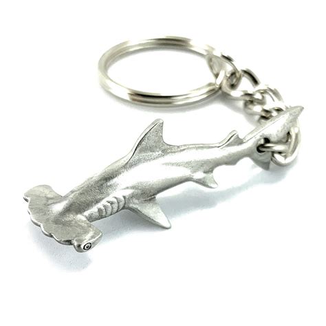 Hammerhead Shark Keychain For Men And Women Hammerhead Shark Charm