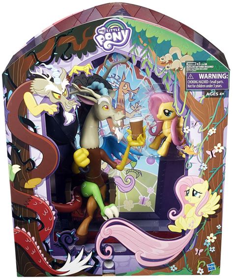 My Little Pony Discord Fluttershy Exclusive Figure Set Hasbro Toys Toywiz