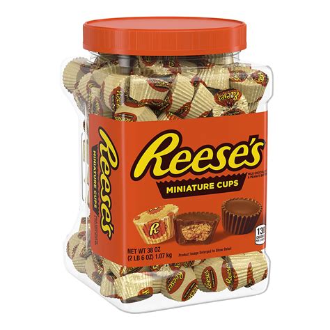 Reeses Miniatures Peanut Butter Cups 38 Oz My Kosher Cart