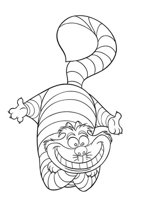 Free Easy To Print Alice In Wonderland Coloring Pages Tulamama
