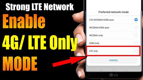 How To Enable Lte Only On Any Android Phone How To Change 4g Only