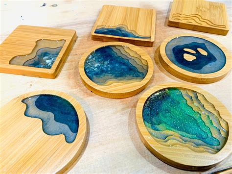 What are resin bound kits and what do i need to know before i have them installed? DIY Wooden Resin Coaster Kit- CLASS MAKE UP KIT