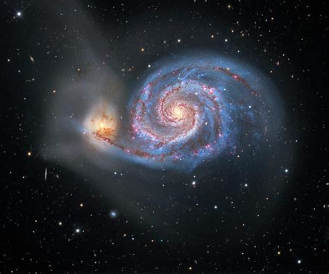Whirlpool Galaxy Photograph By Tony And Daphne Hallasscience Photo Library
