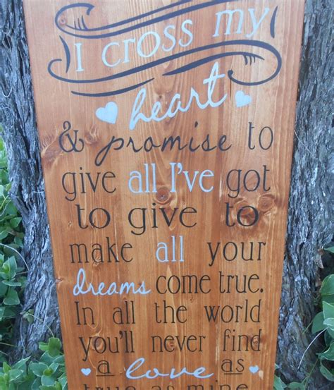 Personalized Hand Painted Wood Sign Rustic Wood Sign I Cross Etsy