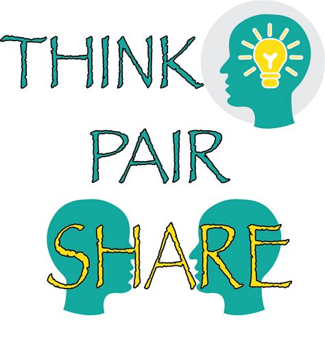 Think Pair Share Bilder : A New Twist On Think Pair Share Think Pair 