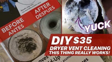 How To Clean Your Dryer Vent Youtube