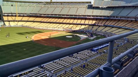 Incredibly Cramped Dodger Stadium Lower Reserve 39 Review