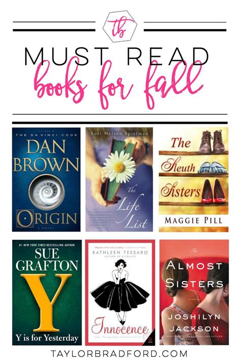 The Must Read Books For Fall