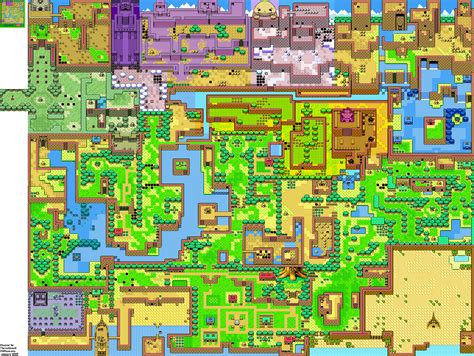 2d Zelda Overworld Age Koholint Island Most Awesomeness Per Square