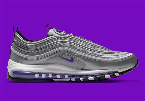 This Nike Air Max 97 Updates The Classic “silver Bullet” Approach With Purple Laptrinhx News