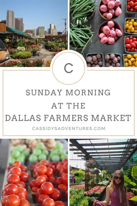 Sunday Morning At The Dallas Farmers Market Dallas Texas Full Of